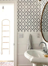 STENCILIT® Diamonds Wall Stencil for Painting - Large 24 x 39 in, Geometric Wall Stencils for Painting Large Pattern, Scandinavian Wall Stencil STENCILIT