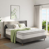 Novilla 10 inch King Mattress, Hybrid Mattress King Size with Comfortable Foam & Individually Pocket Spring, King Size Mattress in a Box for Back Pain Relief & Support, Certipur-Us Certified Novilla