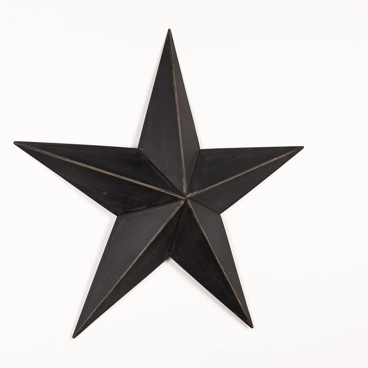 Hearthside Collection The CWI Gifts Metal Barn Star - 12" Galvanized Hanging Star - Farmhouse Wall Decor - Black - 1, 12 X 12 X 2 Hearthside Collection