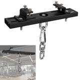 YZZHAJ Heavy Duty Steel Beam Hanger, Punching Bag Hanger Mount I-Beam, Dual-Track I-Beam Heavy Bag Mount Hanger for Boxing Muay Thai Training,Aerial Yoga Swing & Hammock YZZHAJ