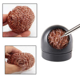 4-in-1 welding tool set, soldering iron tip cleaner + 0.6mm solder wire (1.76 oz / 50 g) + Rosin Solder Flux Paste (0.35 oz / 10 g), no-clean soldering core (2.0mm, 29.5 inches) YCD