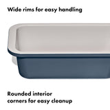 OXO Good Grips Non-Stick Pro Ceramic Coated Metal Bakeware 1Lb Loaf Pan – Storm Blue OXO
