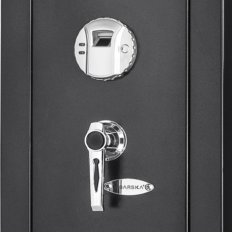 BARSKA New Large Quick Access Biometric Rifle Gun Safe Cabinet (13.75 in x 13.38 in x 57 in) BARSKA