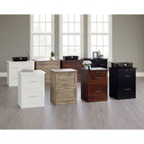 Realspace® 29-7/16"W x 18-1/2"D Lateral 2-Drawer File Cabinet, Mulled Cherry Realspace