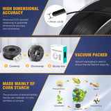 SUNLU 3D Printer Filament PLA Matte 1.75mm, Neatly Wound Filament, Smooth Matte Finish, Print with 99% FDM 3D Printers, 1kg Spool (2.2lbs), 330 Meters, Matte Black SUNLU