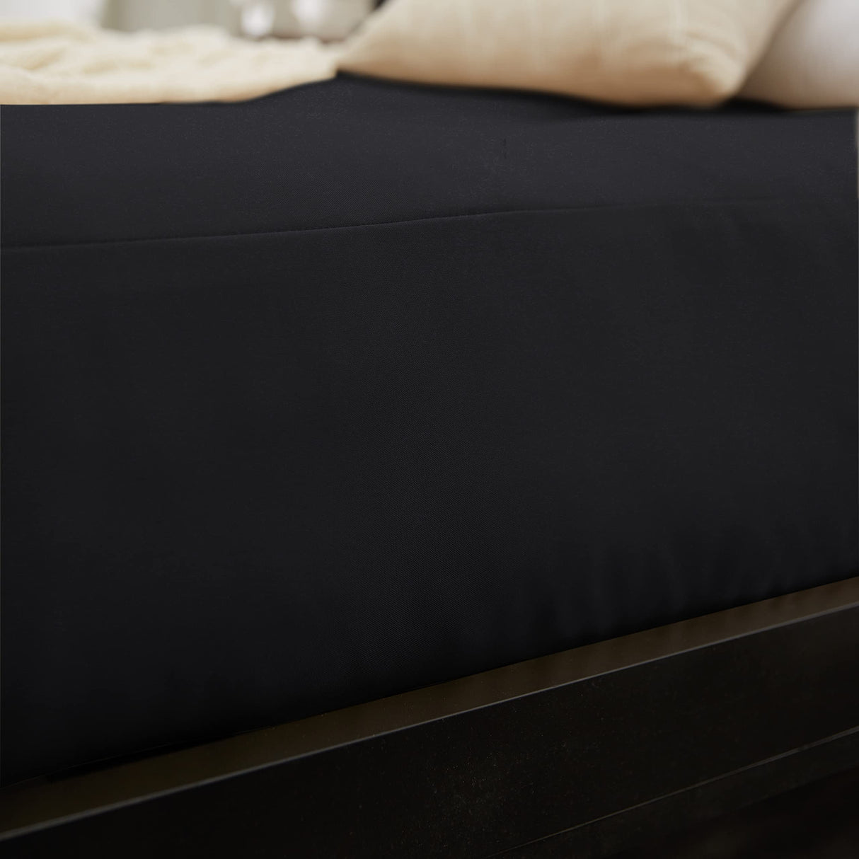 Trupedic Poly Solid Full Futon Mattress, 10-inch, Black Trupedic