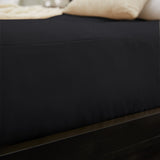 Trupedic Poly Solid Full Futon Mattress, 10-inch, Black Trupedic