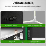 3D Printer Enclosure with LED Light, Fireproof Dustproof Tent Constant Temperature Protective Cover for Bambu Lab A1,A1 Mini,800 * 580 * 580mm Cregrant3D