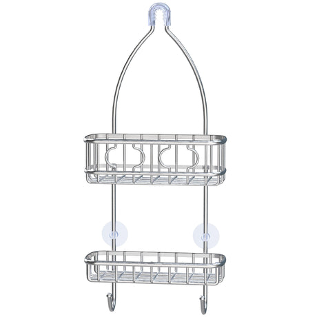 Simple Houseware Stainless Steel Bathroom Hanging Shower Head Caddy Organizer (24 x 10.2 x 4.2 inches) Simple Houseware
