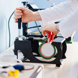 HARFINGTON Silicone Mug Clamp 12 Oz 3D Sublimation Silicone Cup Wrap Fixture for Printing Heat Transfer Machine, Green HARFINGTON