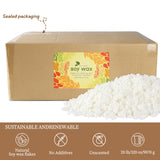 Natural Soy Wax for Candle Making 20 lb Bag, Soy Wax Flakes,DIY Candle Wfmolcand