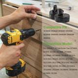 [2Pack] High-Output 6.0Ah! 18V Battery [Lithium-ion Type] for DEWALT XRP 18-Volt Power Tools Battery Fit DC9096 DC9098 DC9099, DE9039 DE9095 DE9096, DW9095 DW9096 DW9098 DE9503 DC9182 and more Futurebatt