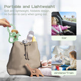 oiimllby Baby Teething Toy, High Chair Suction Cup Toys for Infant Toddlers 0-6M, Food Grade Silicone Teether, Educational Parent-Child Baby Toys, Montessori Sensory Toy for Babies 6-12Months (Green) oiimllby