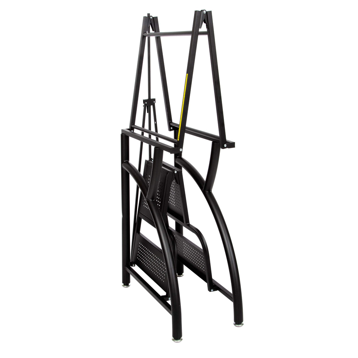 Origami Folding Computer Desk for Office Study Students Bedroom Home Gaming and Craft - Space Saving Foldable Desk Table, Fits Dual Monitors and Laptop, Collapsible, No Assembly Required (Wood, Large) Origami