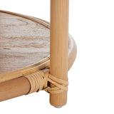 SAFAVIEH Home Collection Arvid Natural Brown Solid Wood Coffee Table (Fully Assembled) SAFAVIEH