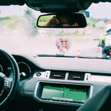 LIFKOME Sublimation Air Freshener Blanks 50pcs DIY Air Freshener Sheets Heart Shape Car Scented Hanging Sheets Felt Air Freshener with Rope for Car Home Decor Ornaments LIFKOME