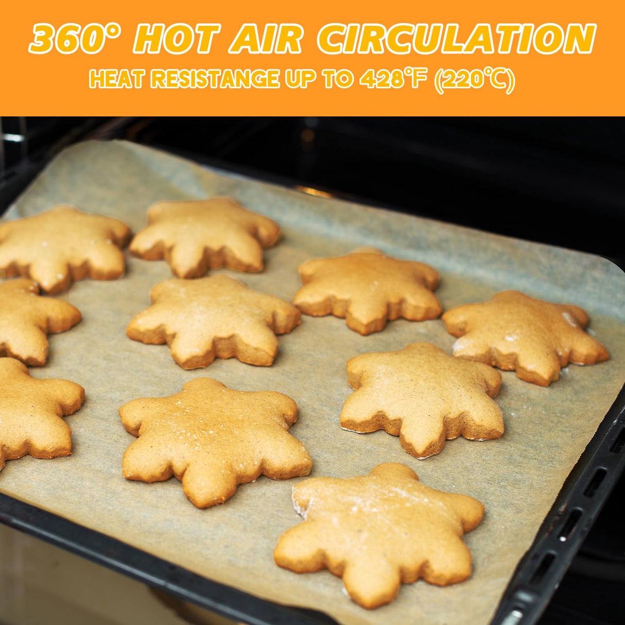 Golden Associate 12 x 12 inch Parchment Paper Liners Air Fryer Disposable Square130 Pcs, Perforated&without Holes Sheets Combo, 65-Pcs Each, Accessories for Ninja SP, Cuisinart, Breville, Instant Pot Golden Associate