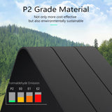 Dresser for Bedroom with 8 Drawers, Farmhouse Wood Chest of Drawers, Wide TV Stand Closet Storage Furniture with Metal Handle, Modern Clothes Organizer for Hallway, Living Room, Entryway, Black Xixini