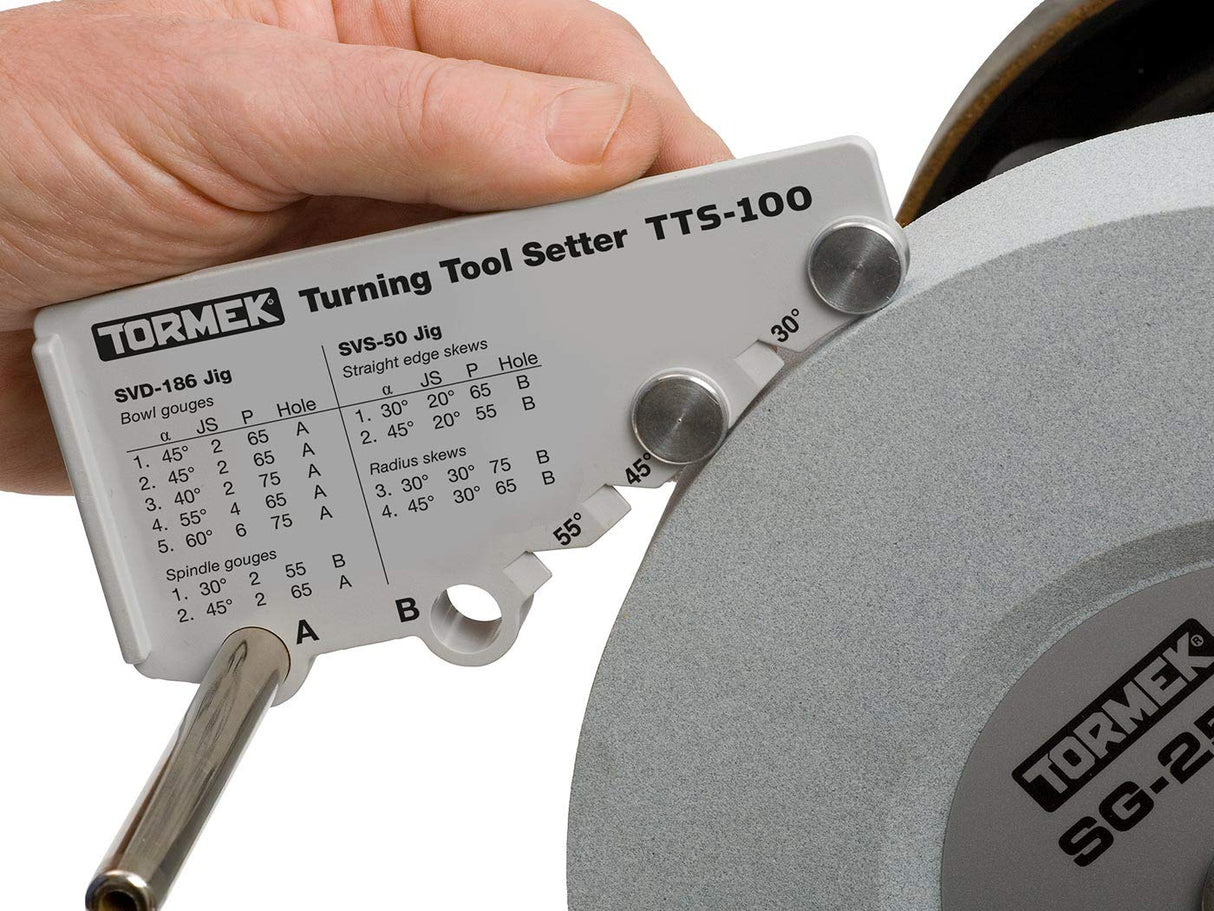 Tormek TNT-808 Woodturner’s Kit - A Complete Turning Tool Sharpener Kit for Tormek Water Cooled Sharpening Systems – Includes Jigs to Shape and Sharpen Turning Tools Tormek
