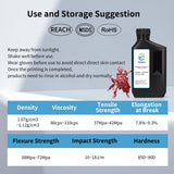 YOUSU 3D Printer Metallic Resin,Fast Curing 3D Metal Printing Resin 1KG, Magical Metallic Effect Photopolymer Resin for LCD DLP 3D Printing (1000g,Metal Copper) Yousu