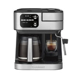 Cuisinart Coffeemaker, Coffee Center Barista Bar 4-In-1 Coffee Machine, Single-Serve Coffee, Espresso & Nespresso Capsule Compatible, 12-Cup Carafe, Black, SS-4N1 Cuisinart