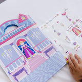 Melissa & Doug Puffy Sticker Set: Princess - 67 Reusable Stickers Kids Fashion Activities, Restickable Princess Sticker Book, Puffy Stickers for Kids Ages 4+ Melissa & Doug