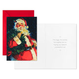 Hallmark Boxed Christmas Cards, Classic Santa Claus (40 Cards and 40 Envelopes) Magic, Wonder, Laughter, Fun Hallmark