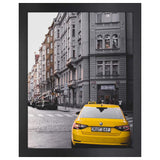 Golden State Art 16x20 Wood Picture Frame with Real Glass and 1.25'' Wide (Black) Golden State Art