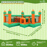 Inflatable Bounce House Kids Obstacle Bouncy Castle for Outdoor Indoor INFLATEFLY