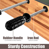 Giantex Multi Game Table, 3-in-1 48" Combo Game Table w/Soccer, Billiard, Slide Hockey, Wood Foosball Table, Perfect for Game Rooms, Arcades, Bars, Parties, Family Night Giantex