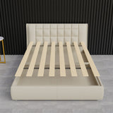 Greaton, 0.68-Inch Vertical Wooden Bunkie Board/Bed Slats, King, Beige Greaton