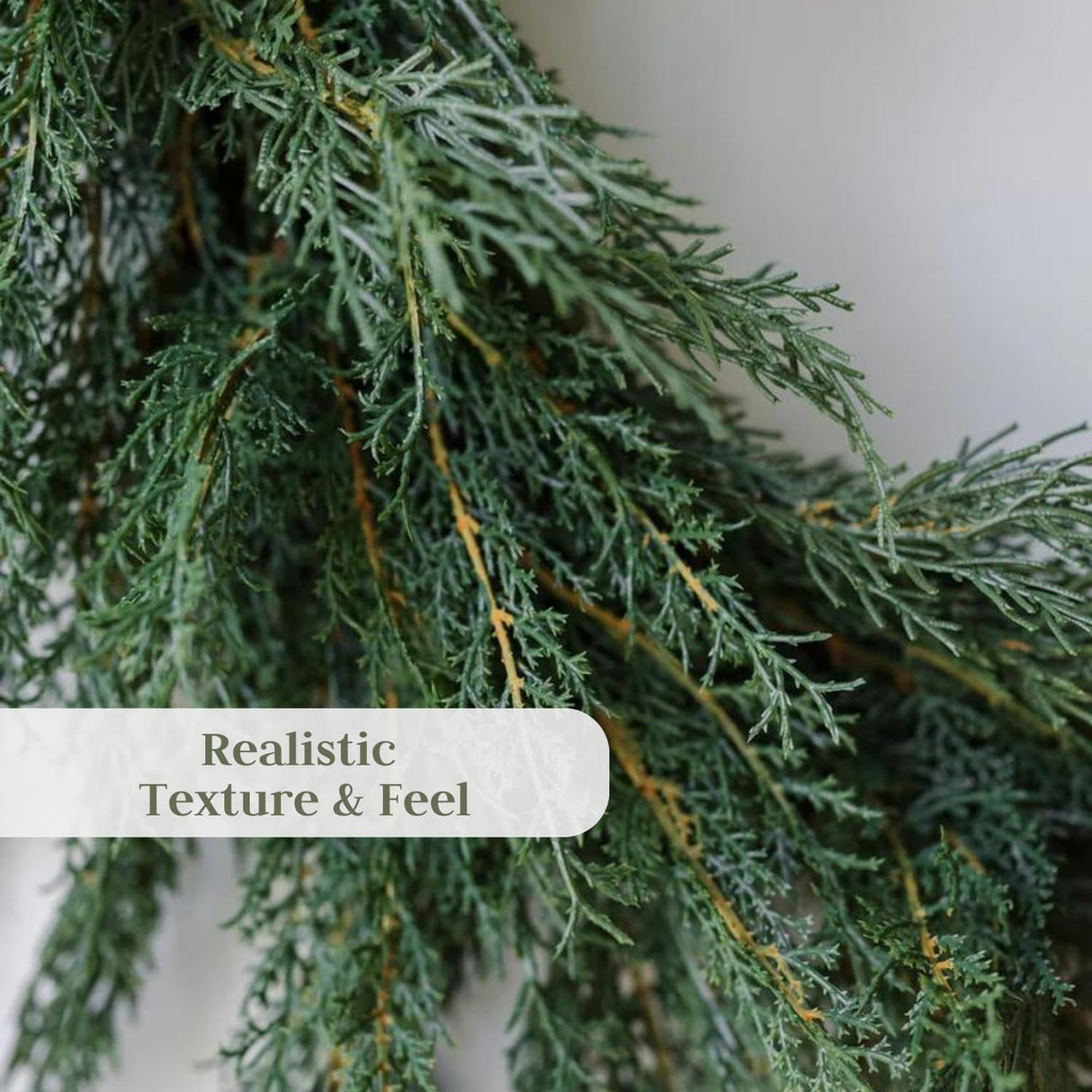 CG Hunter Holiday Collection Cedar Wreath, Premium Artificial Indoor and Outdoor Large 30" Cedar Christmas Wreath, Christmas Decorations and Holiday Greenery CG Hunter