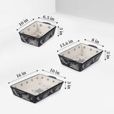 Wisenvoy Casserole Dishes For Oven Baking Dish Ceramic Casserole Dish Lasagna Pan Baking Dishes For Oven Baking Dish Set Wisenvoy