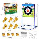 VATOS Axe Throwing Game Set Axe and Star Throwing Target Fun Backyard Indoor Outdoor Sport Party Play Game Toys for Kids Adults Birthday Gifts for 3 4 5 6 7 8 9 10 11 12 Year Old Boys Girls VATOS