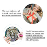 JISHSHAY Diamond Painting Kits - Hanging Pendant, Lion, Wind Chimes, Keychains, Suncatchers, Crystal, Gem Art JISHSHAY