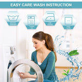 RYB HOME Outdoor Patio Curtains - Blackout Waterproof Porch Curtains & Drapes Privacy Protect Sunight Block for Pavilion Pergola Porch, 1 Panel, W 52 x L 84 inch, Cream Beige RYB HOME