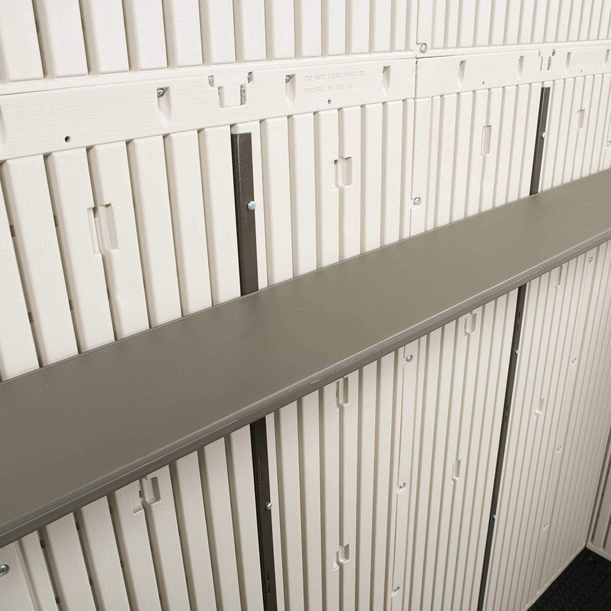 Lifetime 60079 Outdoor Storage Dual Entry Shed, 15 x 8 ft, Desert Sand Lifetime