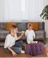 Docvania Ottoman Storage Ottoman Foot Rest Stool Foldable Bench with Storage Student Dormitory Bedroom and Entryway Storage 17 X 13 X 13 Docvania