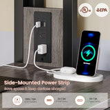 ADORNEVE Loft Bed Twin Size with Desk, 11 Storage Drawers, Metal Kids Loft with RGB Lights, Charging Station, Shelves & Clothing Rack, 13.4" H Safety Guard & Paded Ladder, Black & Grey ADORNEVE