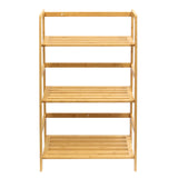 RoyalHouse Bamboo 3-Tier Bookcase, Storage Rack, Plants Stand Display Shelf, Perfect Multi-Functional Book Shelf and Storage Rack for Living Room, Bedroom, Kitchen, Office RoyalHouse