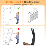 VINGLI Fluted Shoe Cabinet Storage for Entryway,Hidden Shoes Storage Cabinet with 4 Flip Drawers, Mid Century Modern Shoe Rack with LED Light,Shoes Organizer with Cubby for Hallway(Dark Walnut) VINGLI