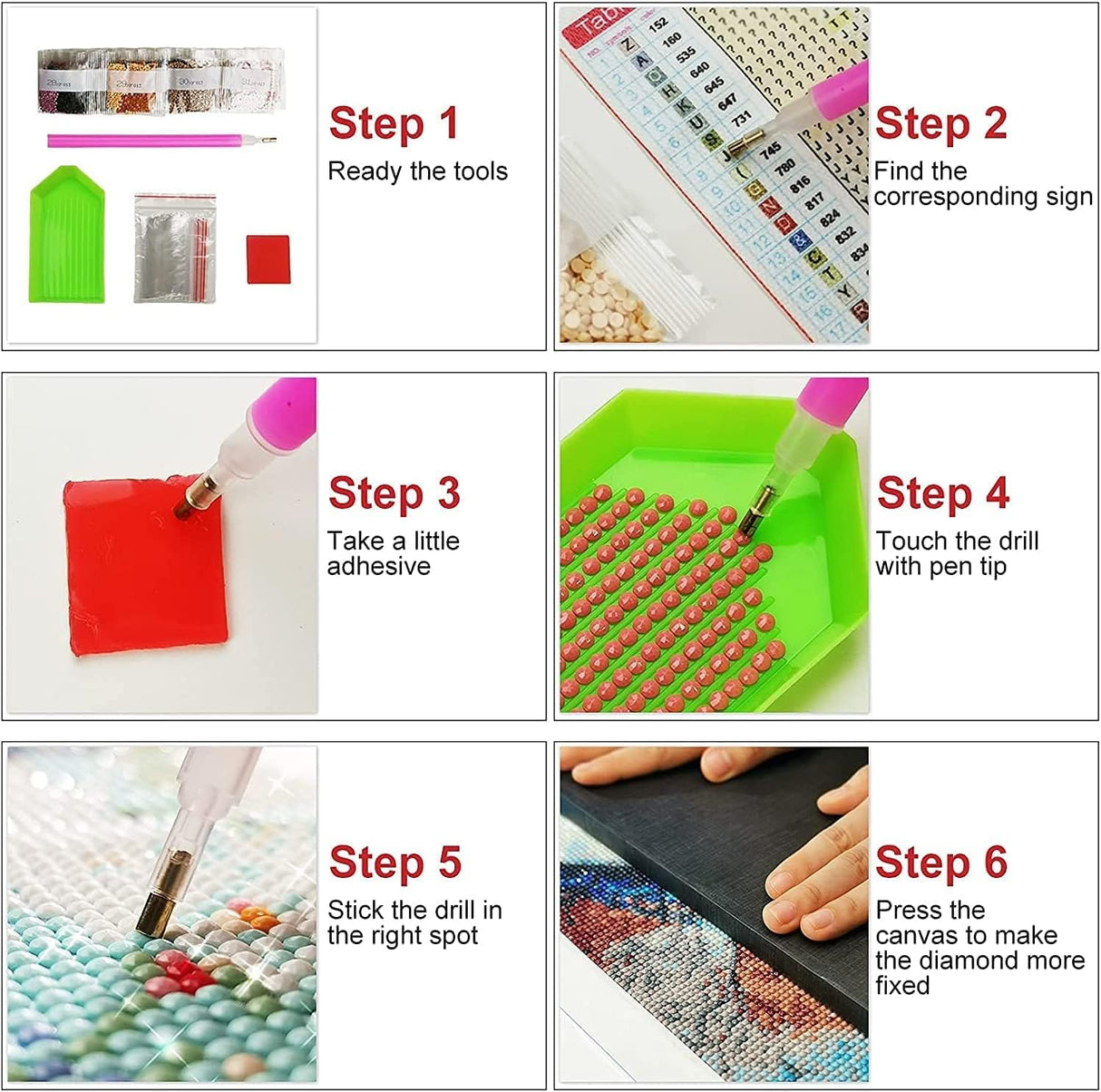 RYMILIE Diamond Painting Kits for Adults - 2 Pack Princess DIY 5D Diamond Art Kits Full Drill Diamond Dots Paintings with Diamonds Gem Art and Crafts Home Decor 12x16inch RYMILIE