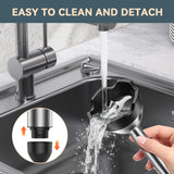 LINKChef 7 in 1 Immersion Blender Scratch Resistant, 2 Titanium Steel Blades 800W Hand Blender, 20 Speed and Turbo Mode Stick Blender Immersion with Whisk, Milk Frother, Food Processor, Beaker LINKChef