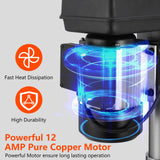 17 in Floor Drill Press with Swing-away Safety Guard, 12 Amp 120V Pure Copper Motor, 200-3630 RPM Variable Speed, 0-45° Tilting Worktable, Tabletop Drilling Machine for Wood Metal CuisinAid