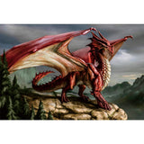 Ingooood-Jigsaw Puzzle 1000 Pieces-Sneak Peek Series-Red Dragon_IG-2106 Entertainment Toys for Adult Special Graduation or Birthday Gift Home Decor Ingooood