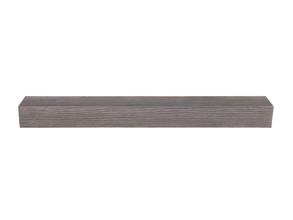Pearl Mantels NC-60 LITRIVER Zachary Non-Combustible Natural Wood Look Shelf, 60", Little River Finish Pearl Mantels