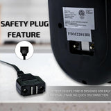 OVENTE Electric Deep Fryer 2 Liter Capacity, 1500 Watt Lid with Viewing Window and Odor Filter, Adjustable Temperature, Removable Frying Basket and Easy to Clean Stainless Steel Body, Silver FDM2201BR OVENTE