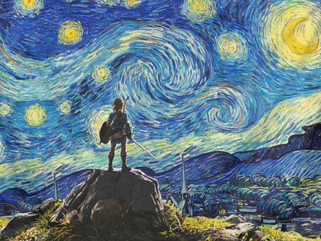 MBNTJHT DIY Anime Diamond Art Kits for Adults Beginners,Easy Starry Night Diamond Painting Kits for Adults,Cartoon Full Drill Gem Art Kits for Home Wall Decor 12X16 Inch. MBNTJHT