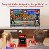 UNICO SNK MVS Mini Home Arcade Machine, 45 Pre-Loaded Classic SNK NeoGeo Games:10 KOF / 5 Metal SLUG / 7 FATAL FURY / 6 SAMURAI SHODOWN and More, 3.5inch Screen, HDMI and Gamepads Port UNICO
