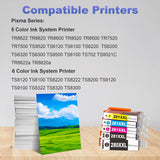 TR8622a Ink Cartridges PGI-280 CLI-281 280XXL 281XXL Compatible Ink Cartridge Replacement for Canon 280 281 Ink to use with PIXMA TR8622a TR8620a TR8622 TR8620 TR8600 TS9500 TS6300 Printer (5 Pack) Pertmceo
